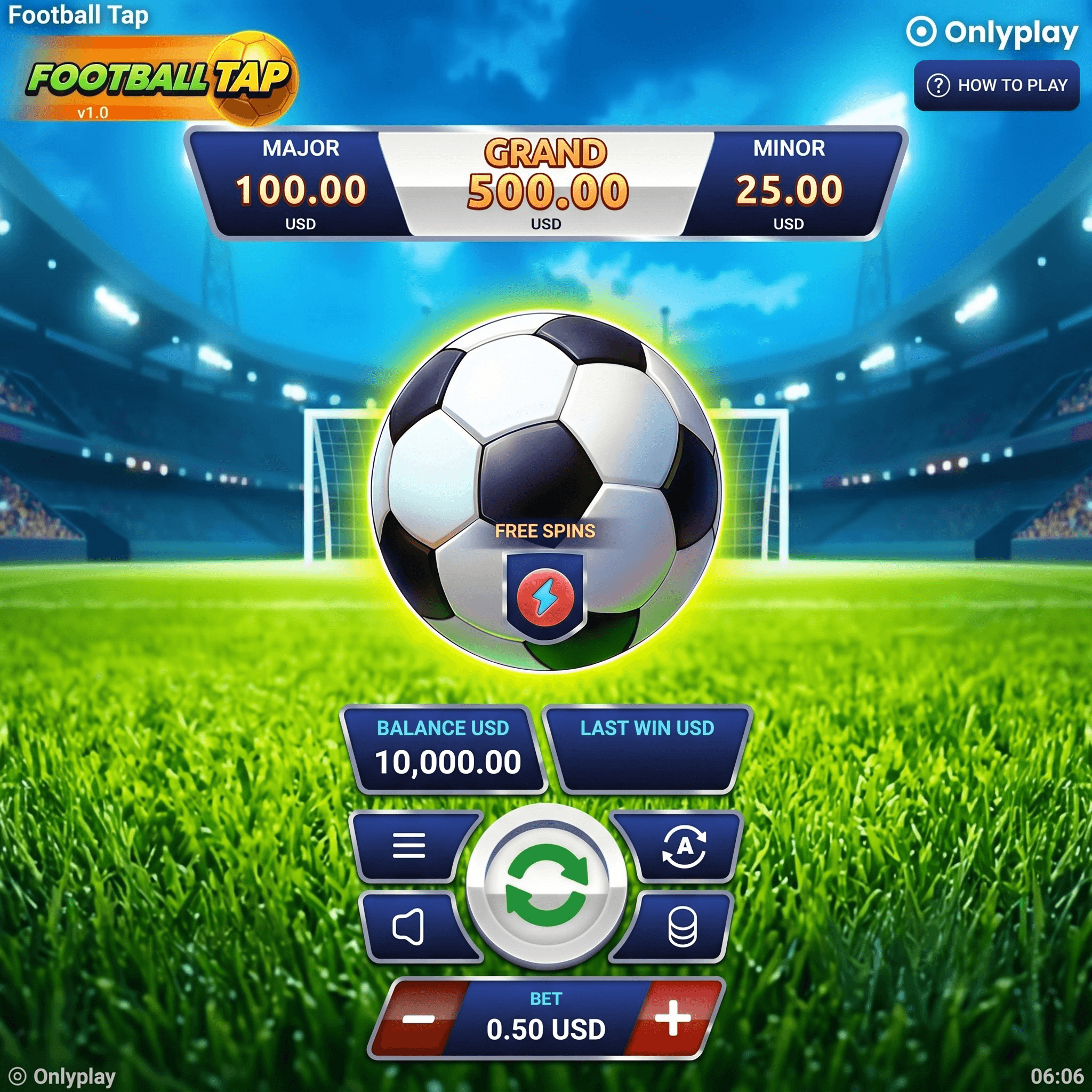 Football Tap game mobile interface Football Tap game mobile interface Ghana smartphone