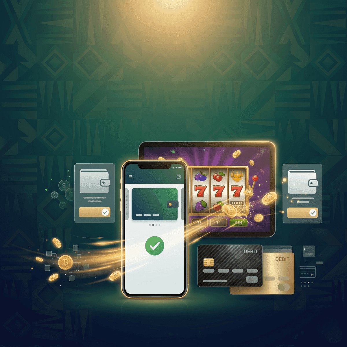 Instant withdrawal casino mobile Ghana fast payout on smartphone