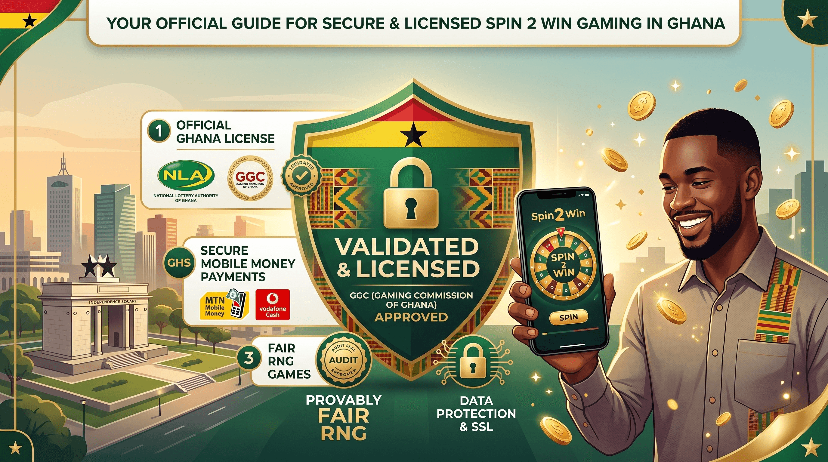 Spin 2 Win casino Ghana 2026 Spin 2 Win casino Ghana 2026 mobile money MTN MoMo withdrawal